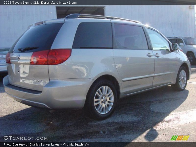 Desert Sand Mica / Stone 2008 Toyota Sienna XLE
