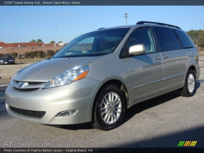 Desert Sand Mica / Stone 2008 Toyota Sienna XLE