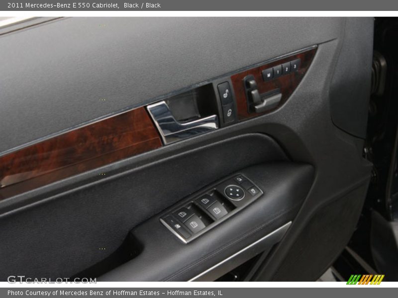 Black / Black 2011 Mercedes-Benz E 550 Cabriolet