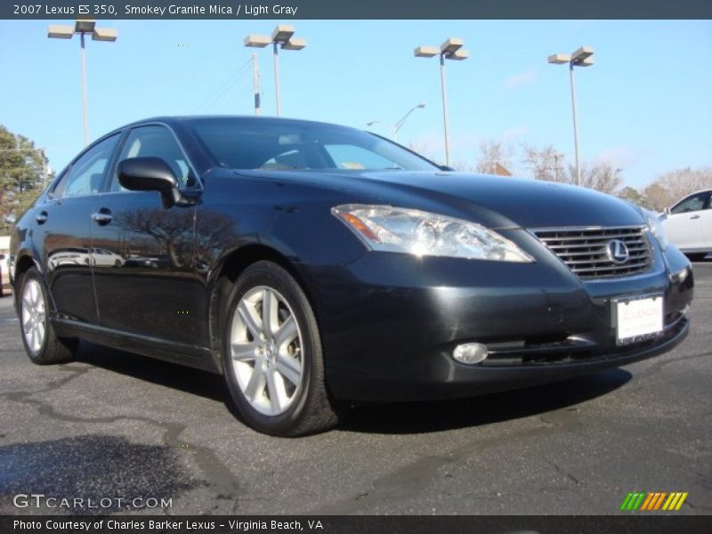 Smokey Granite Mica / Light Gray 2007 Lexus ES 350