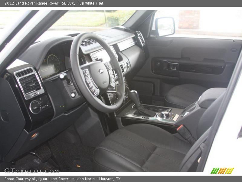 Fuji White / Jet 2012 Land Rover Range Rover HSE LUX