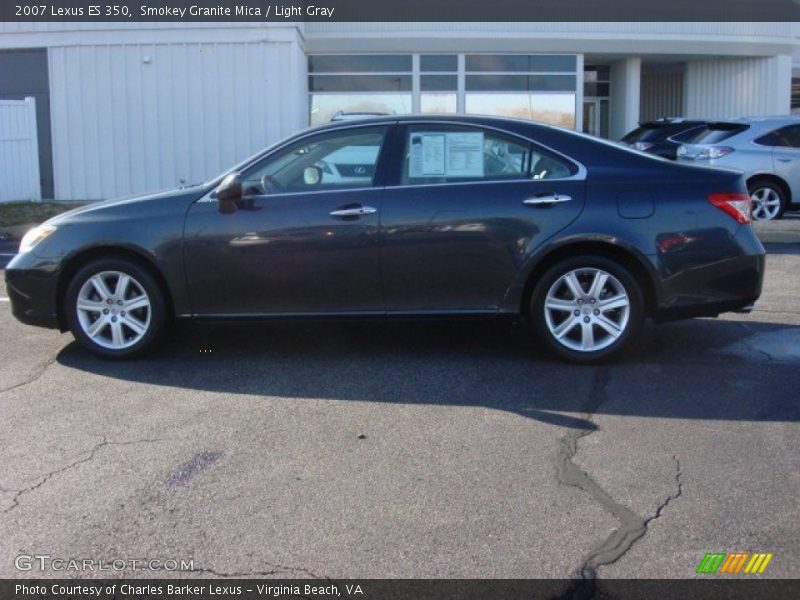 Smokey Granite Mica / Light Gray 2007 Lexus ES 350