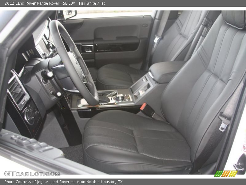 Fuji White / Jet 2012 Land Rover Range Rover HSE LUX