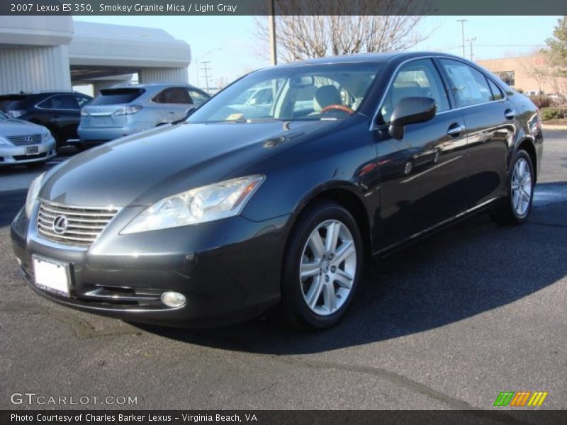 Smokey Granite Mica / Light Gray 2007 Lexus ES 350