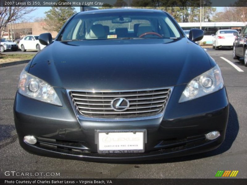 Smokey Granite Mica / Light Gray 2007 Lexus ES 350