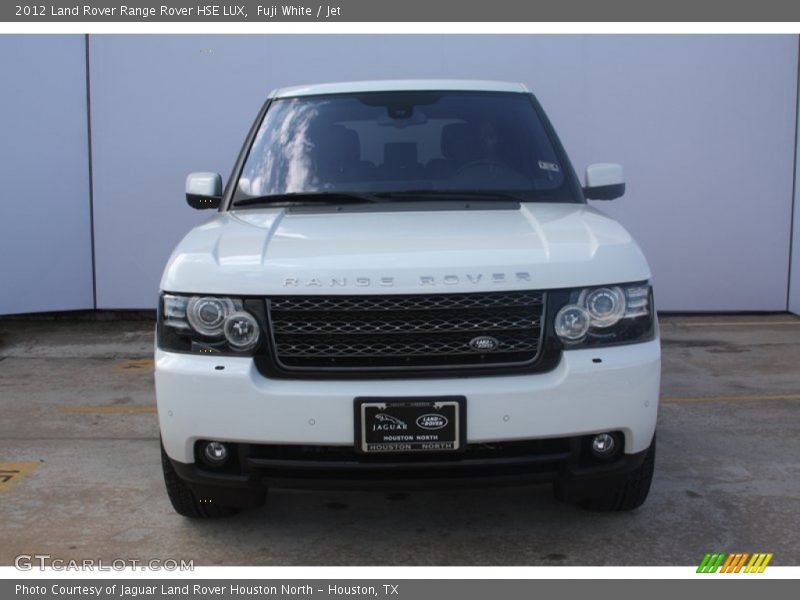 Fuji White / Jet 2012 Land Rover Range Rover HSE LUX