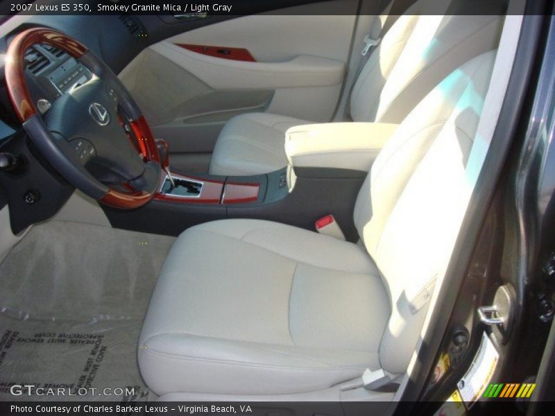 Smokey Granite Mica / Light Gray 2007 Lexus ES 350