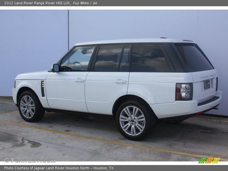 Fuji White / Jet 2012 Land Rover Range Rover HSE LUX