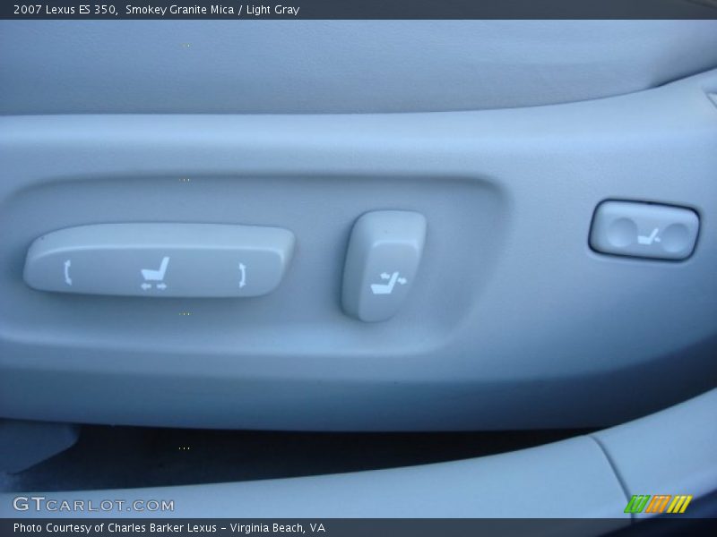 Smokey Granite Mica / Light Gray 2007 Lexus ES 350