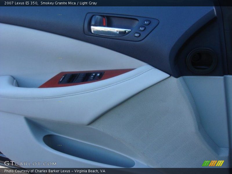 Smokey Granite Mica / Light Gray 2007 Lexus ES 350