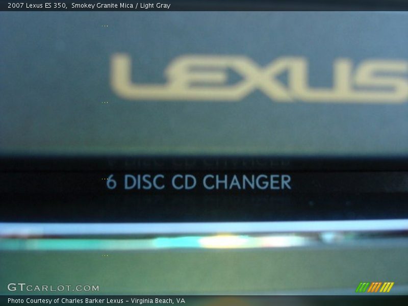 Smokey Granite Mica / Light Gray 2007 Lexus ES 350