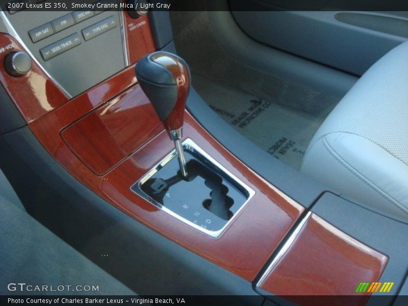 Smokey Granite Mica / Light Gray 2007 Lexus ES 350