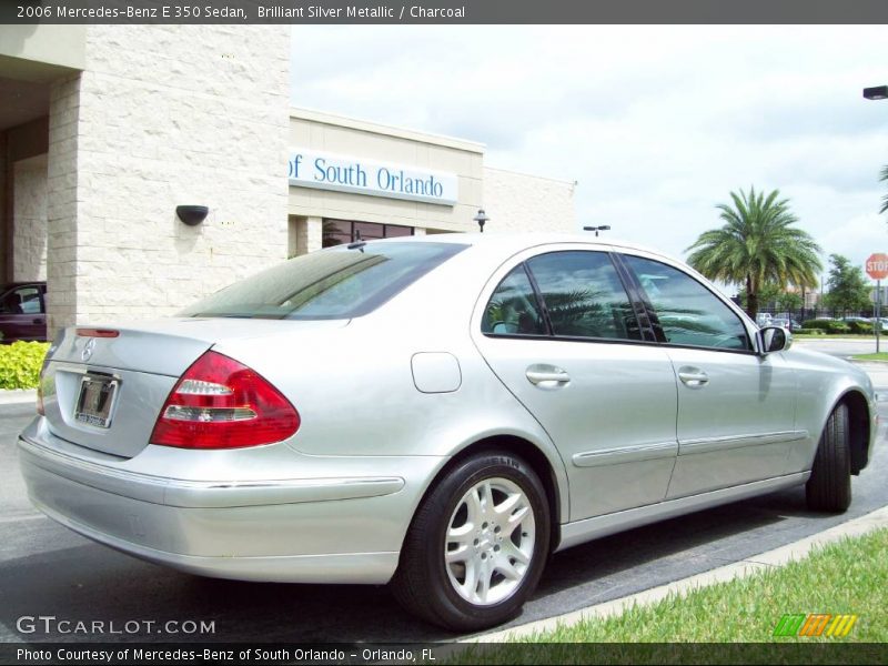 Brilliant Silver Metallic / Charcoal 2006 Mercedes-Benz E 350 Sedan