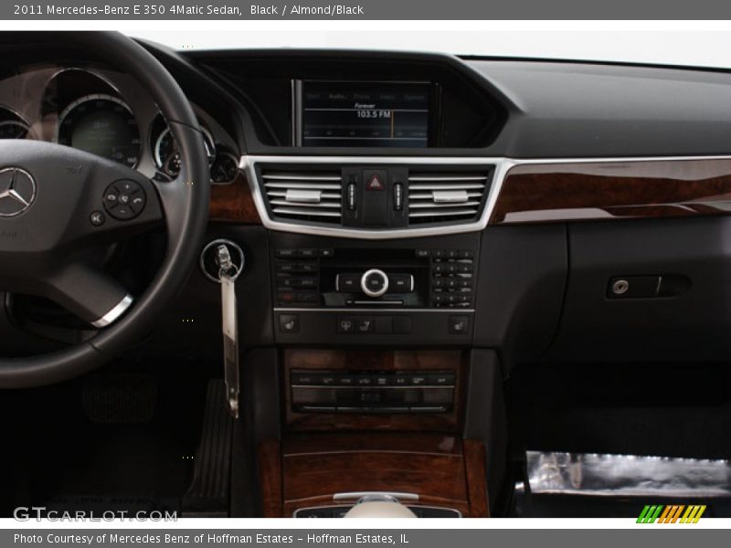 Black / Almond/Black 2011 Mercedes-Benz E 350 4Matic Sedan