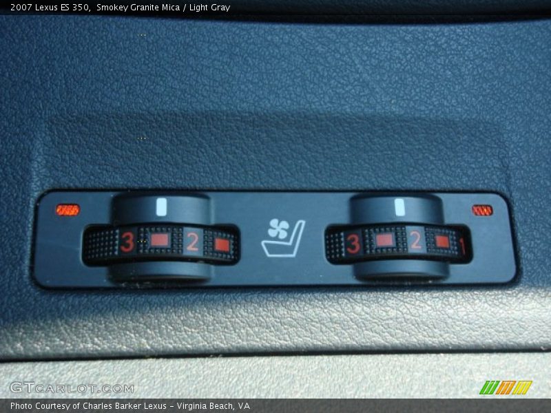 Smokey Granite Mica / Light Gray 2007 Lexus ES 350