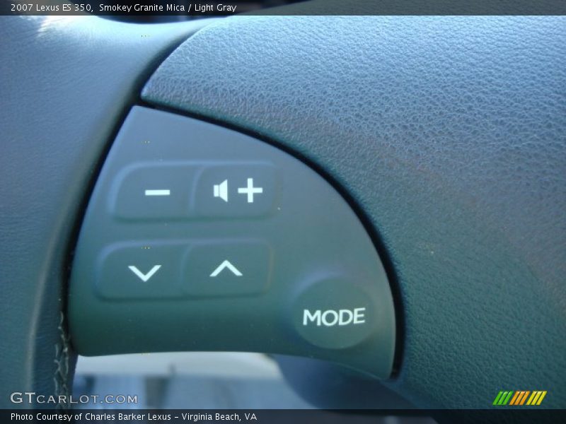 Smokey Granite Mica / Light Gray 2007 Lexus ES 350