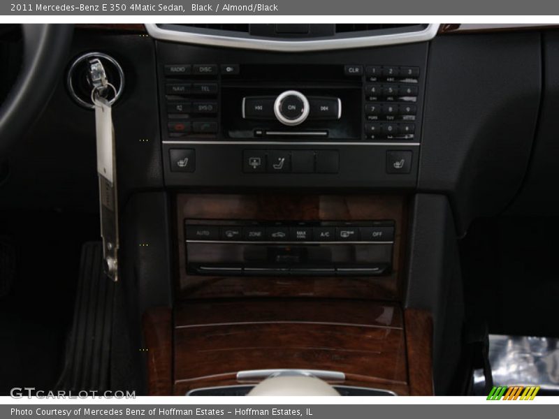 Black / Almond/Black 2011 Mercedes-Benz E 350 4Matic Sedan