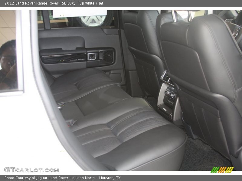 Fuji White / Jet 2012 Land Rover Range Rover HSE LUX