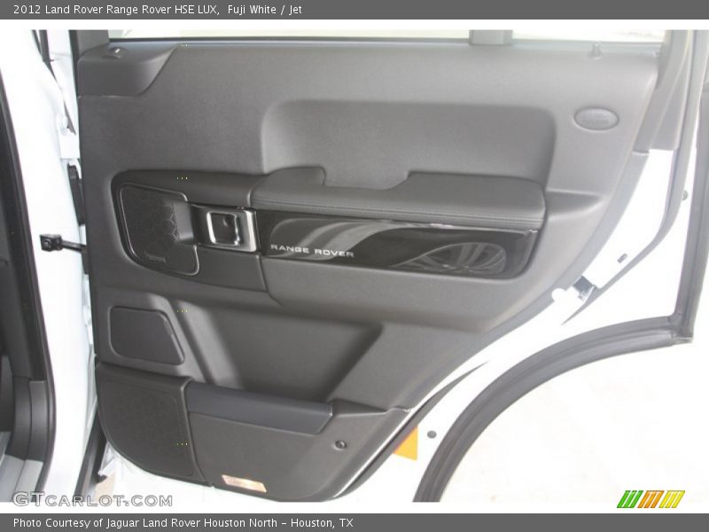 Fuji White / Jet 2012 Land Rover Range Rover HSE LUX