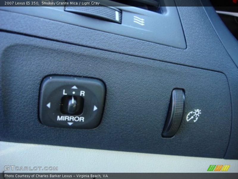 Smokey Granite Mica / Light Gray 2007 Lexus ES 350