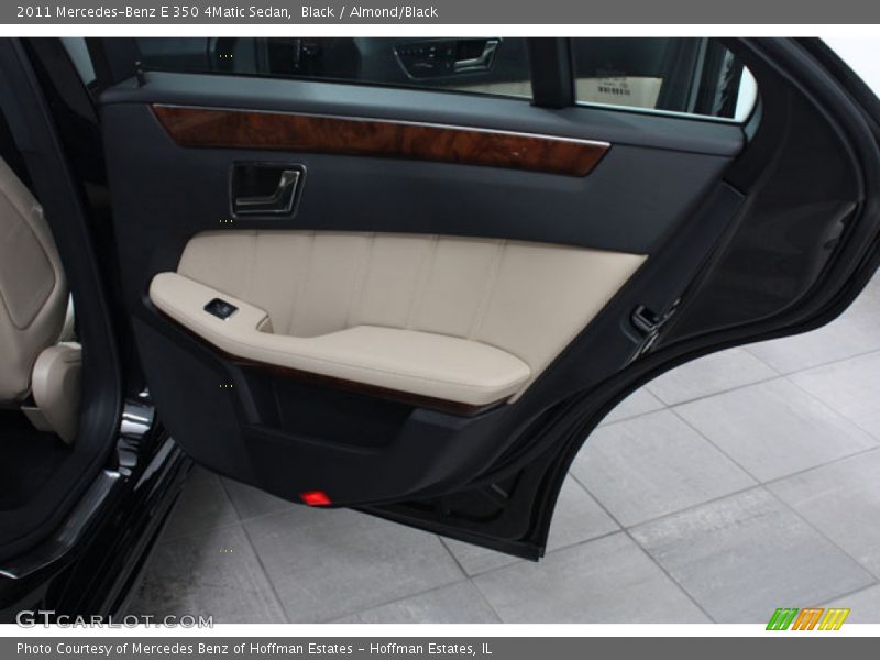 Black / Almond/Black 2011 Mercedes-Benz E 350 4Matic Sedan