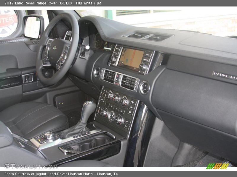 Fuji White / Jet 2012 Land Rover Range Rover HSE LUX