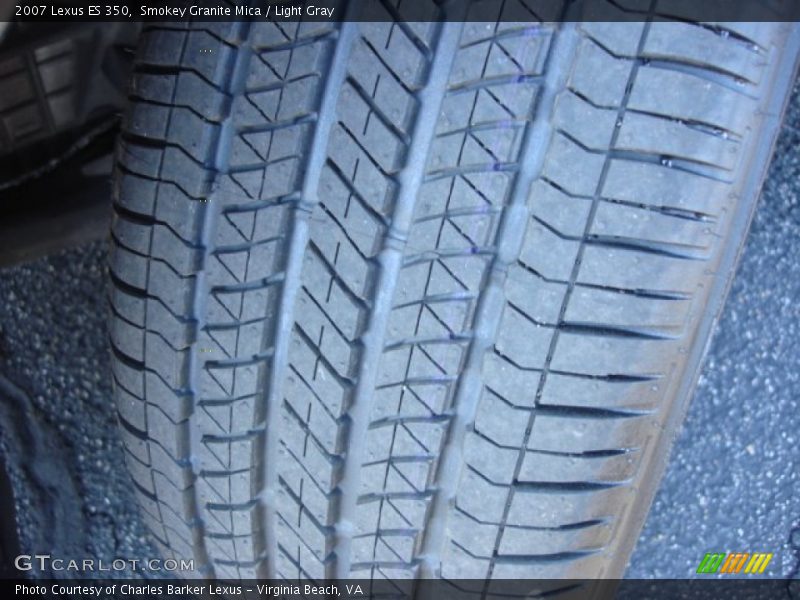 Smokey Granite Mica / Light Gray 2007 Lexus ES 350