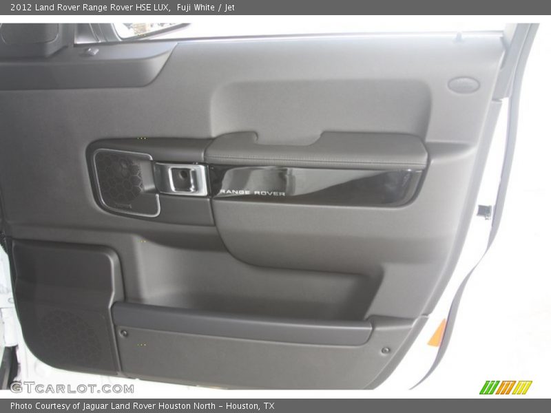 Fuji White / Jet 2012 Land Rover Range Rover HSE LUX