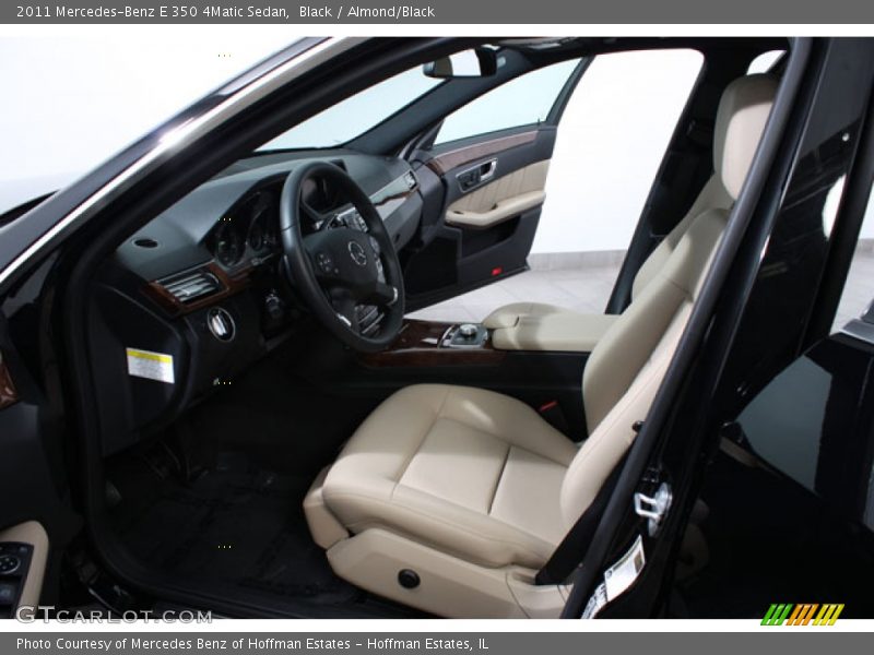 Black / Almond/Black 2011 Mercedes-Benz E 350 4Matic Sedan
