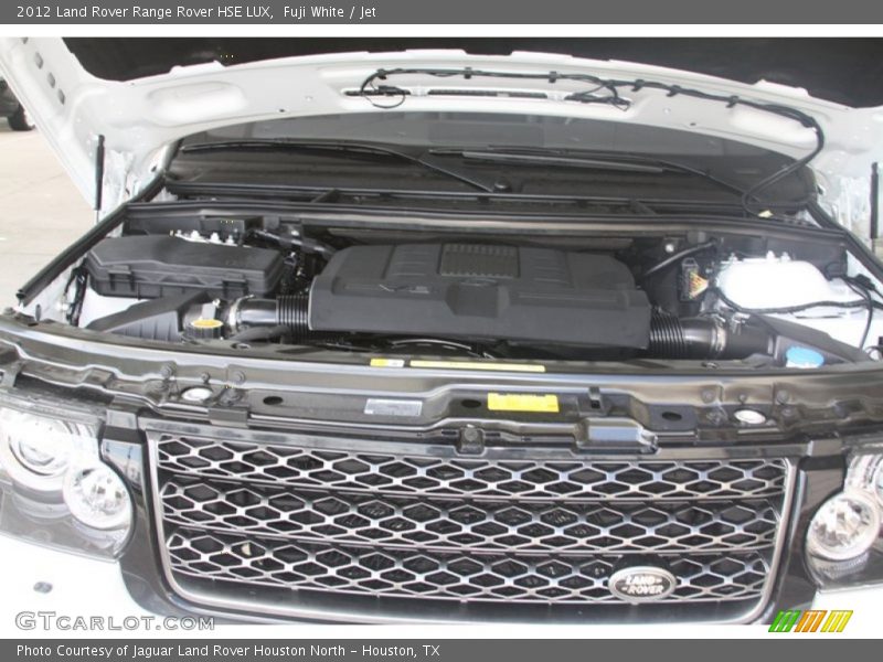 Fuji White / Jet 2012 Land Rover Range Rover HSE LUX