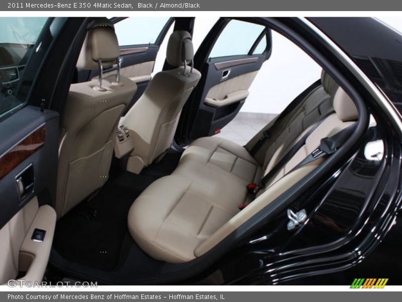 Black / Almond/Black 2011 Mercedes-Benz E 350 4Matic Sedan