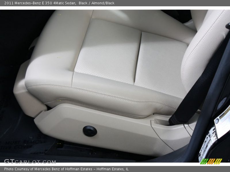 Black / Almond/Black 2011 Mercedes-Benz E 350 4Matic Sedan