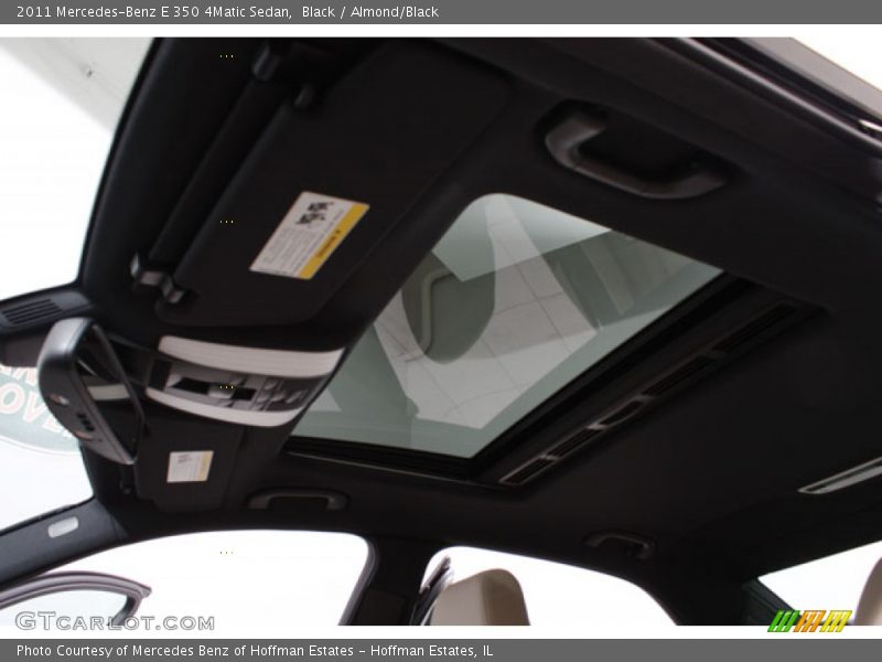 Black / Almond/Black 2011 Mercedes-Benz E 350 4Matic Sedan