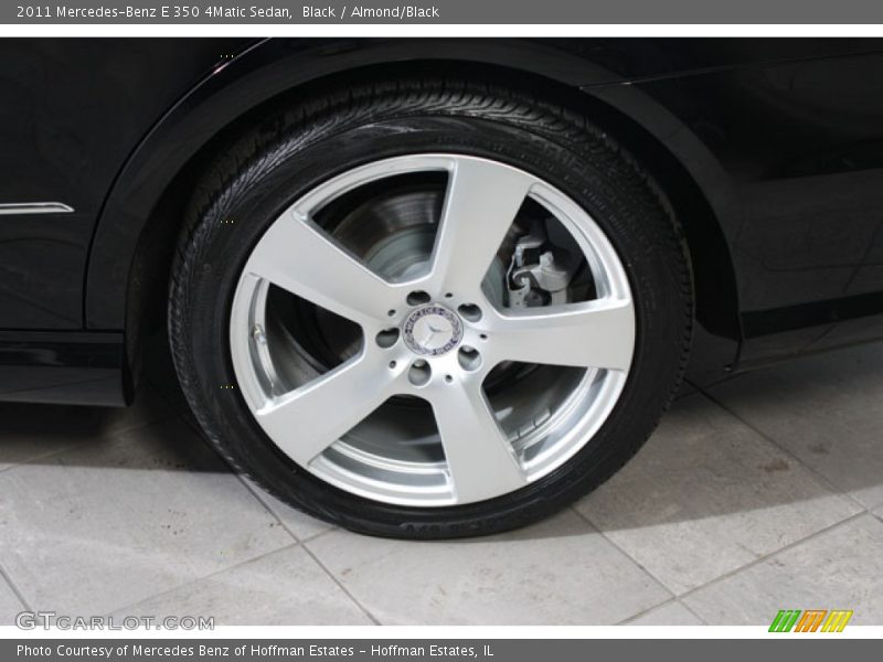 Black / Almond/Black 2011 Mercedes-Benz E 350 4Matic Sedan