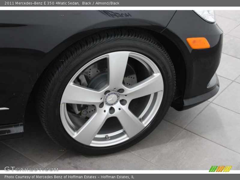 Black / Almond/Black 2011 Mercedes-Benz E 350 4Matic Sedan