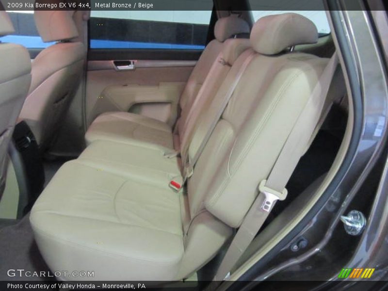 Metal Bronze / Beige 2009 Kia Borrego EX V6 4x4