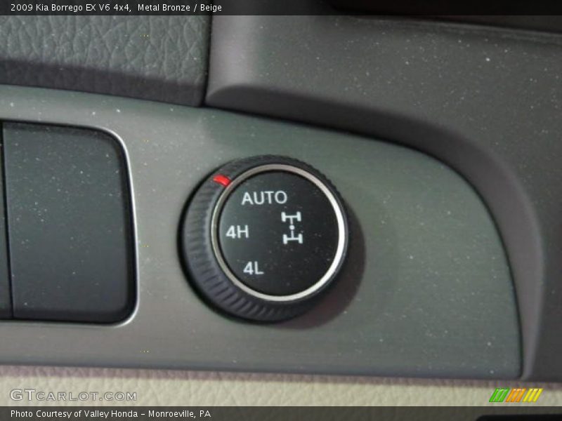 Metal Bronze / Beige 2009 Kia Borrego EX V6 4x4