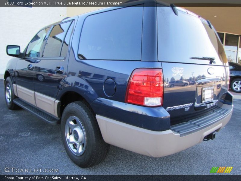True Blue Metallic / Medium Parchment 2003 Ford Expedition XLT