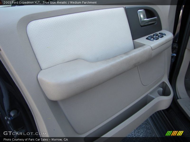 True Blue Metallic / Medium Parchment 2003 Ford Expedition XLT