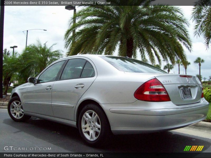 Brilliant Silver Metallic / Charcoal 2006 Mercedes-Benz E 350 Sedan