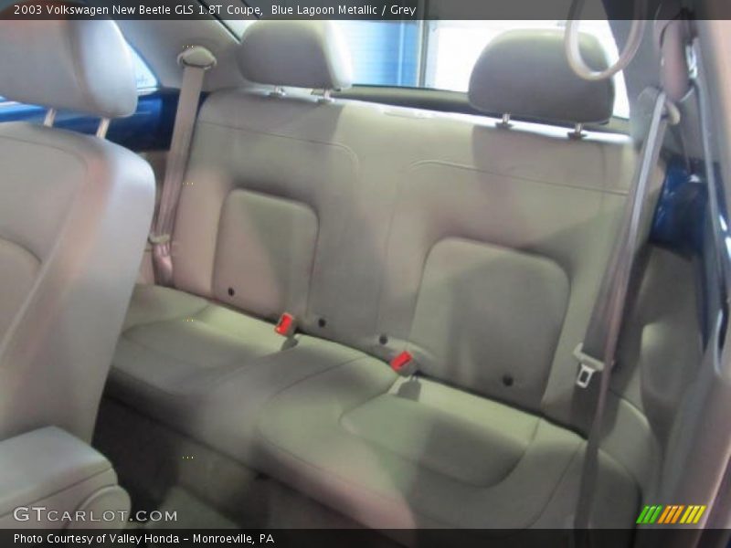 Blue Lagoon Metallic / Grey 2003 Volkswagen New Beetle GLS 1.8T Coupe