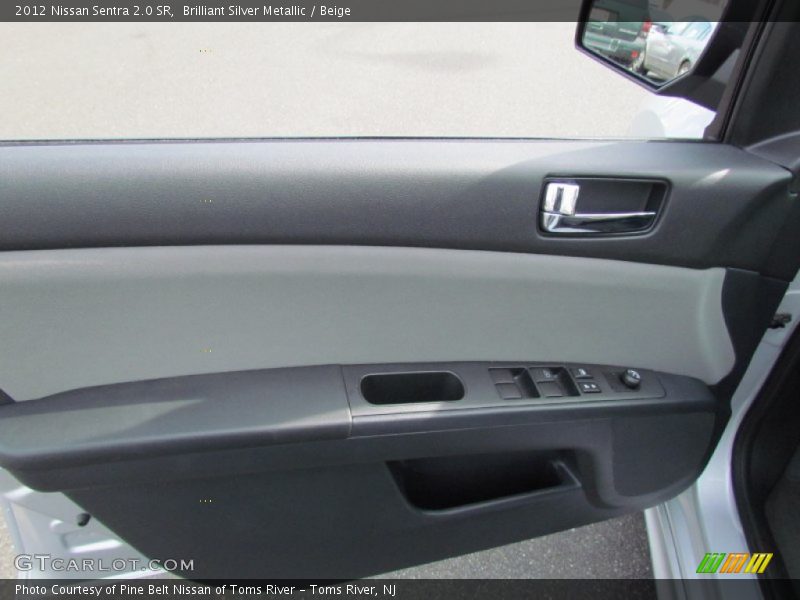 Brilliant Silver Metallic / Beige 2012 Nissan Sentra 2.0 SR
