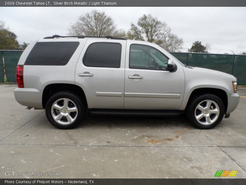 Silver Birch Metallic / Light Titanium 2009 Chevrolet Tahoe LT