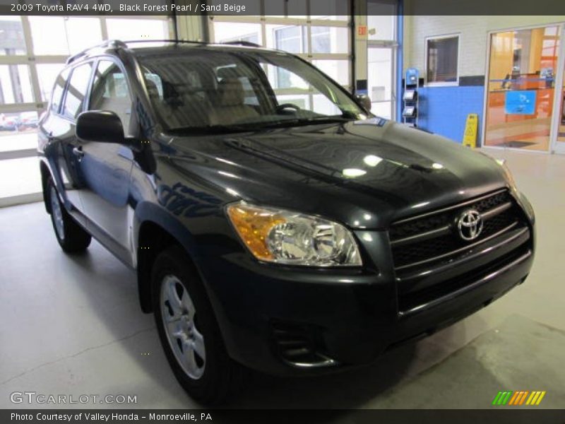 Black Forest Pearl / Sand Beige 2009 Toyota RAV4 4WD