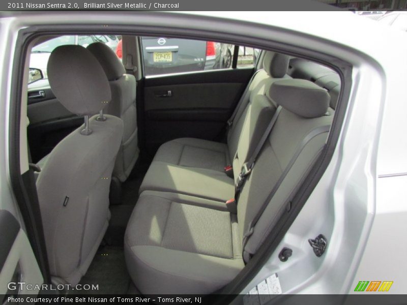 Brilliant Silver Metallic / Charcoal 2011 Nissan Sentra 2.0