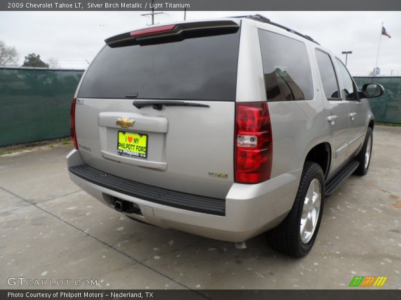 Silver Birch Metallic / Light Titanium 2009 Chevrolet Tahoe LT