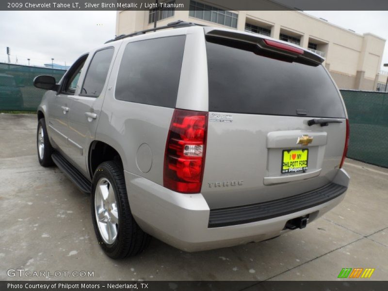 Silver Birch Metallic / Light Titanium 2009 Chevrolet Tahoe LT