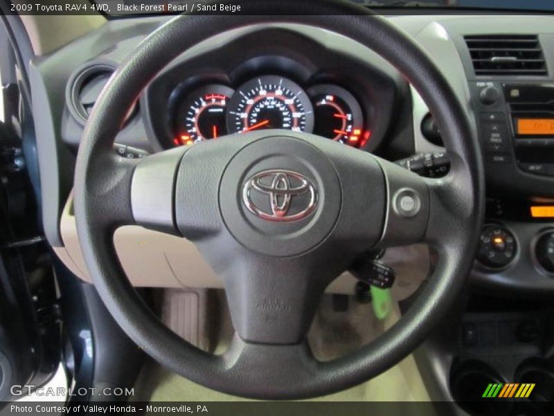 Black Forest Pearl / Sand Beige 2009 Toyota RAV4 4WD