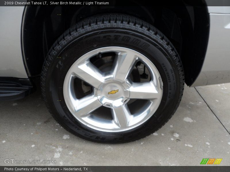 Silver Birch Metallic / Light Titanium 2009 Chevrolet Tahoe LT