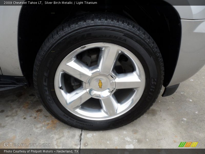 Silver Birch Metallic / Light Titanium 2009 Chevrolet Tahoe LT